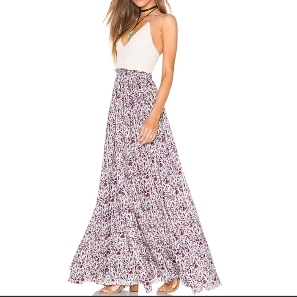Crochet Halter top maxi dress